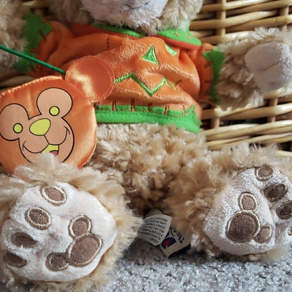 Adorable Pumpkin Bear Plush Toy - Picture 6 of 8
